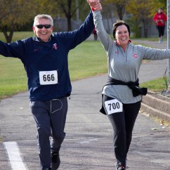The Homecoming 5K Run at the Herb Brooks National Hockey Center of the St. Cloud State University in St. Cloud, Minn., Thursday, Oct. 20, 2018. (Photo/Markus Linz)